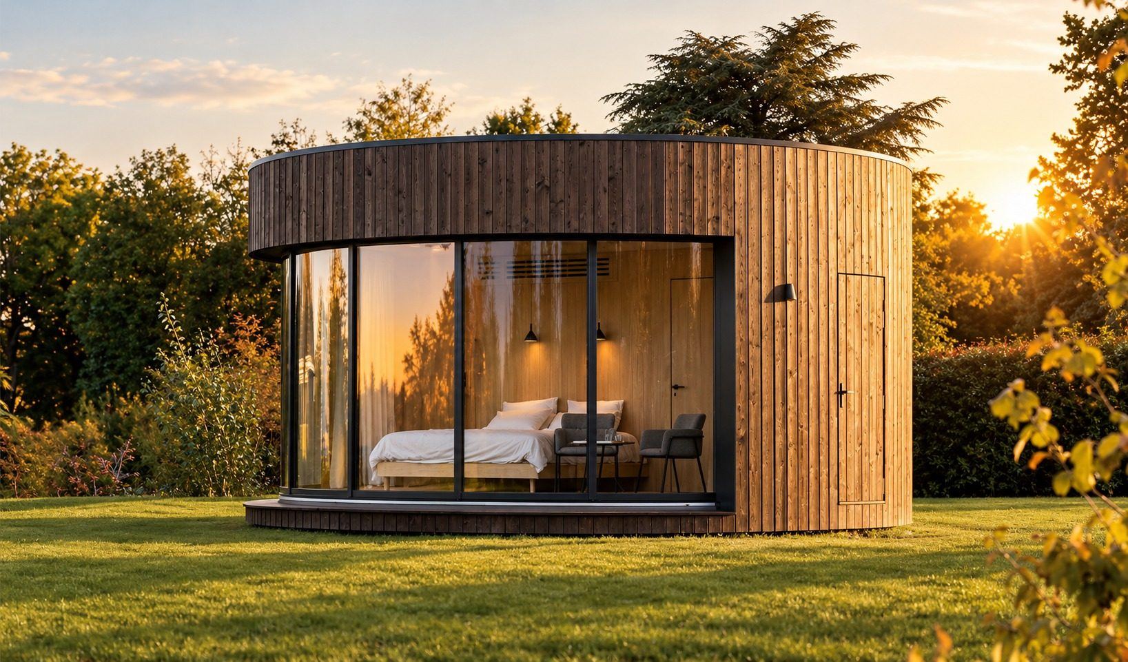 Nöma Pod, tiny house circulaire en bardage bois