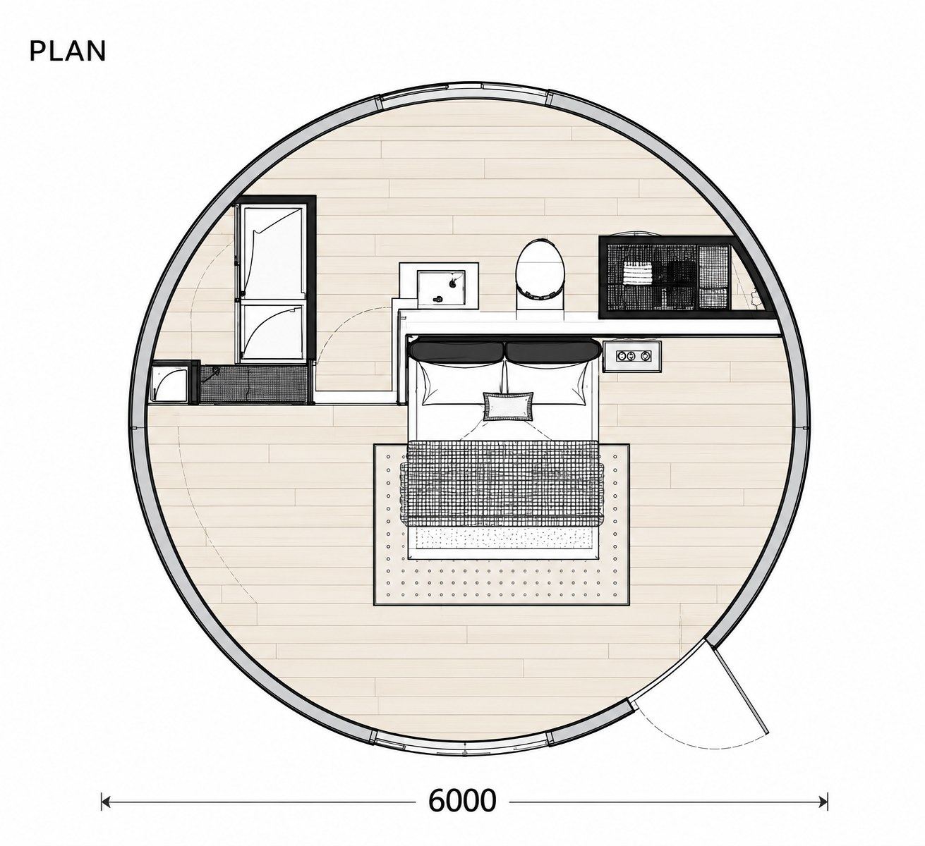 Plan coté de Nöma Pod