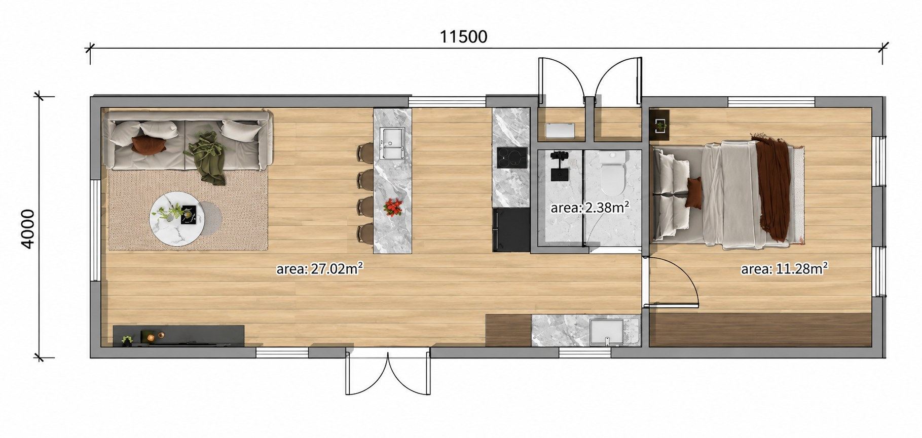 Plan coté de Nöma Vista